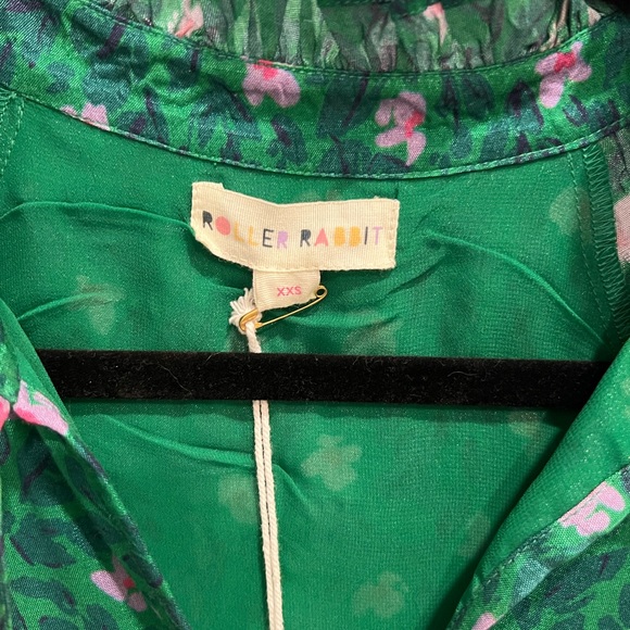 NWT Roller Rabbit Cerro Garnet Dress - XXS - Picture 4 of 5